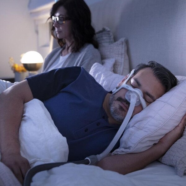 Man Asleep Wearing AirTouch N20